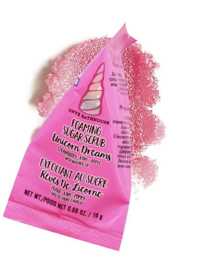 Collection beauté Rêves de licorne Onyx — Fraise, pomme, kiwi, 5 morceaux
