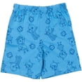 thumbnail image 4 of CoComelon JJ Yoyo Tomtom - Camiseta gráfica para bebés y pantalones cortos de rizo francés, color azul, 12 meses, 4 of 5