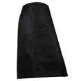 thumbnail image 1 of EeaseMX Delantal de cocina universal unisex para hombre y mujer, corto, de camarero, con dos bolsillos (negro), 1 of 6