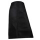 thumbnail image 1 of Delantal de cocina universal unisex para hombre y mujer, corto, de camarero, con dos bolsillos (negro), 1 of 5