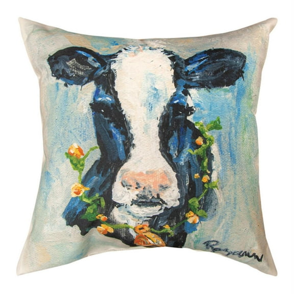 Cow Climaweave Pillow 18" Indoor/Outdoor