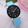 thumbnail image 3 of Leather Quartz Band Women's Watch Watch Wrist Casual Analog Women's Watch Light up Watch plus Size Watches for Larger Wrists Women Men Straps Talking Watch for Seniors Women S Watches Inexpensive, 3 of 3