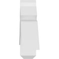 thumbnail image 3 of 72"W x 12"H x 4"D x 4"F, 4/12 Pitch, Davenport Architectural Grade PVC Gable Bracket, 3 of 8