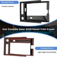 thumbnail image 4 of Car Console Gear Shift Panel Trim Cover Sticker for, 4 of 5