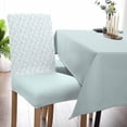thumbnail image 5 of Chair Covers Teal Flower Dining Chair Slipcovers Floral Tree Branch Stretch Removable Chair Seat Protector Party Decoration Set of 6, 5 of 6