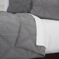 thumbnail image 6 of Rizzy Home Maddux Place Simpson Grey Hand Quilted Cotton 3 Piece Quilt Set - King-size, 6 of 11