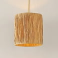 thumbnail image 4 of SAFAVIEH Saija Natural Paper Pendant Light with Natural Paper Shade, 4 of 8