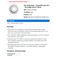 thumbnail image 2 of Rear Brake Rotor - Compatible with 2017 - 2019 BMW 330i GT xDrive - Raybestos, 2 of 2