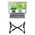 thumbnail image 3 of Foldable Laptop Table, Laptop Stand Collapsible Convenient Adjustable Height with Nylon Carrying Sleeve for 11.6inch Notebook, 3 of 7