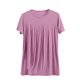 thumbnail image 2 of mfyjkho Tops Casuales Para Mujer, Blusa Informal De Cuello Redondo De Manga Corta Y Color Liso Para Mujer, De Gran Tamaño Y Moda Tops De Gimnasio Para Mujer Xxxxl, 2 of 6