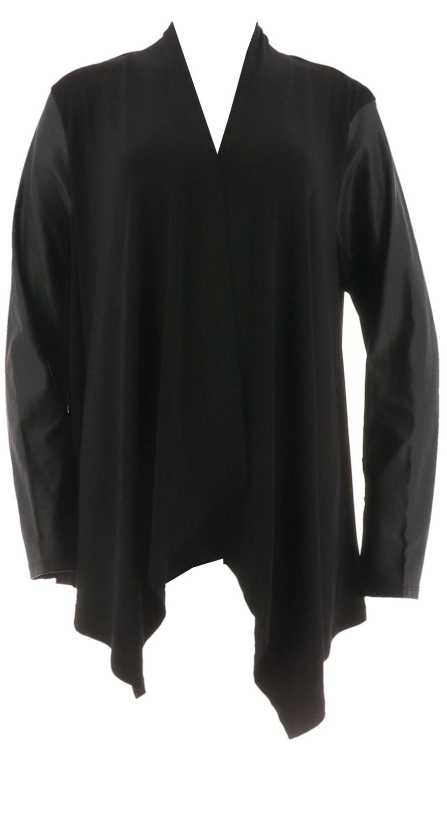 Joan Rivers Classic Luxe Drape Cardigan 