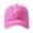 A-Hot Pink508, variant on Ttongbb Hats Sporty Casual Heart Print Adjustable Unisex Snapback Curved Brim Colorful Baseball Hats Daily Activities Headwear