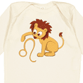 thumbnail image 4 of Inktastic Cute Leo the Lion Zodiac Sign Boys or Girls Long Sleeve Baby Bodysuit, 4 of 5