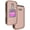 Rose Gold, variant on Case for Alcatel MyFlip-2 Phone, Nakedcellphone Protective Snap-On Hard Shell Cover [Grid Texture] for A406DL Flip Phone (Year 2020) - USA Flag Design