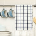 thumbnail image 2 of Unique Bargains Cotton Hand Towels Absorbent Lint Free Dish Kitchen Towels 24 x 16 Inch Plaid 2pk, 2 of 7