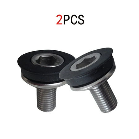 

2 Pcs Cycle Bike Bicycle Bottom Bracket Axle Crank Bolts M8 Screw