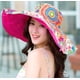 thumbnail image 2 of Sombrero de sol plegable reversible para mujer, sombrero de pescador con protección solar UV, ala ancha, gorra de playa de verano, 2 of 3