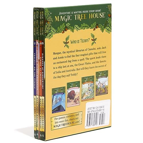 Mary Pope Osborne, Books, Magic Tree House Boxed Set 17-20