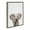 Gray, variant on Kate and Laurel Sylvie Baby Elephant Color Framed Canvas Wall Art by Simon Te of Tai Prints, 18x24 Gray, Adorable Animal Art Wall Décor