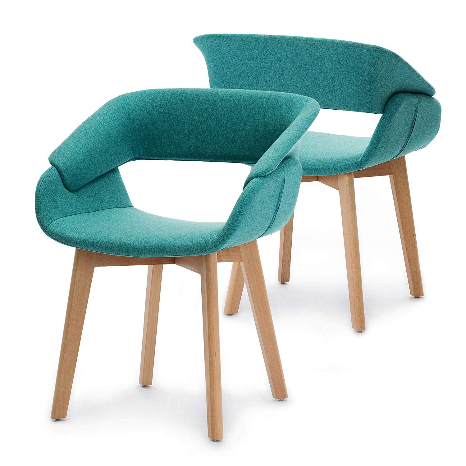 Upholstered Side Chairs With Arms