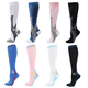 thumbnail image 2 of Piernas delgadas, comba, calcetines hasta la pantorrilla, calcetines de compresión de tubo largo, deportes, ciclismo al aire libre, fitness, calcetines elásticos, calcetines deportivos, 2 of 5