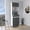 Multicolor, variant on Stylish Kitchen Microwave Cabinet - White/ Oak, 4 Legs, 1 Drawer, 2 Doors, Shelf In Oak For Sophisticated