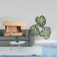 thumbnail image 2 of Estante Flotante De Pared Con Cajón Y Compartimento, Fácil Instalación, Decoración Del Hogar, Estante De Almacenamiento Para Dormitorio, Apartamento, Oficina, Hojas De Palma, Decoración De, 2 of 8