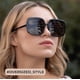 thumbnail image 5 of Gafas de sol Miyya polarizadas oversize para mujer 2025, 5 of 7