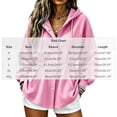 thumbnail image 3 of Ghalytn Women's Fleece Lined Hooded Jacket Waist Cinched Coat Zip and Snap Button Front Long Sleeve Outerwear with Pockets, 3 of 7