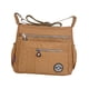 thumbnail image 2 of Bolso de hombro para mujer, moderno, tipo bandolera, sencillo, con múltiples bolsillos. Beige, 2 of 9