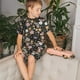 thumbnail image 4 of Balery Floral Insects Conjunto de Pijama Infantil de Manga Corta con Estampado – Ropa de Dormir de Algodón Suave-X-Large, 4 of 6