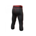 thumbnail image 2 of Catlerio Men's Gym Sport Thermal Compression Leggings Trousers Capris Running Basketball 3/4 Pants Tight fit, 2 of 4