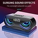 thumbnail image 2 of M6 Cool Owl Design Bluetooth Speaker Flash LED USB Bocina inalámbrico Bocina para computadora 2500 Abanopi Bocina, 2 of 7