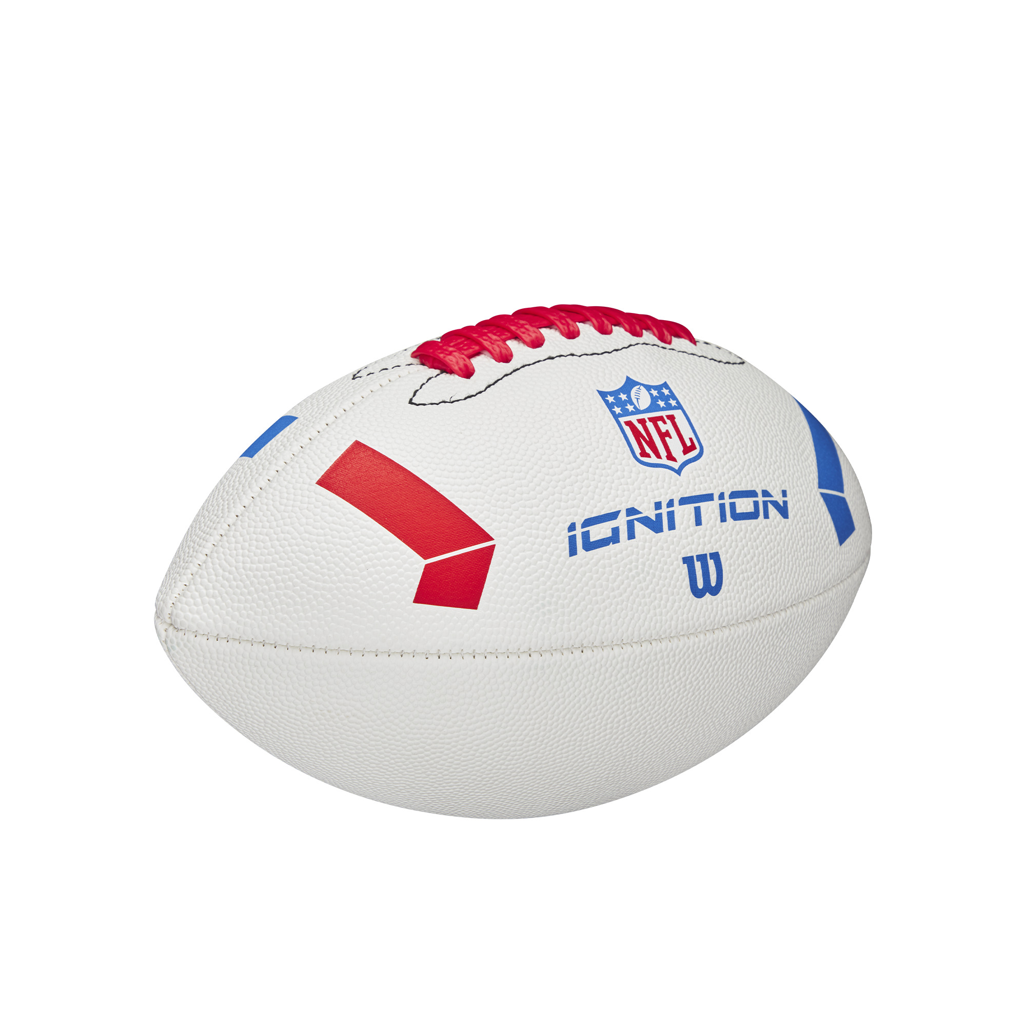 Wilson NFL Ignition Junior Football, Red/White/Blue photo 5