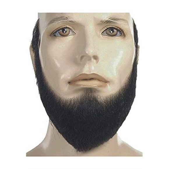 Morris Costumes LW375WT Full Face HX4 Beard Costume - No.60 White