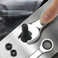 thumbnail image 3 of Clé à Rochet de Conception de 72 Dents Clé à Tête Fixe en Acier au Chrome Vanadium pour la Construction Électrique, 3 of 9