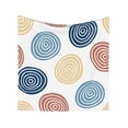 thumbnail image 6 of YFYANG Abstract Circle Line Doodle Tapestry, Bedroom Dormitory Living Room Decoration Tapestrys Wall Hanging , 59 x 59 in, 6 of 9
