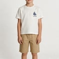thumbnail image 4 of NIPAXO Boys T-Shirt Sailboat Print Cotton Blend Short Sleeve Nautical Graphic Tee for Boys, White, Sizes 4-5Y, 4 of 6
