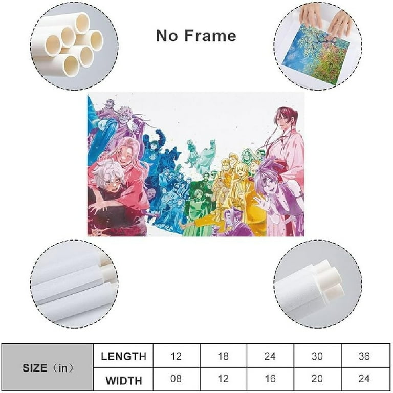 GUNKY Hell's Paradise Jigokuraku Anime Poster Poster Decorative