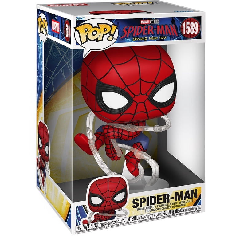 Funko POP! Jumbo Spider-Man: Brand New Day - Marvel - Walmart.com
