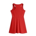 thumbnail image 6 of Gubotare Sequin Dress for Girls Girls Dresses Toddler Girls Dress Casual Party Print A-line Dress Sundress Size 8-9 (Red,8-9 Years), 6 of 8