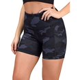 thumbnail image 1 of Women'sGymShortsYogaShortsSidePocketsWithPhonePocketTummyControlButtLiftQuickDryHighWaistYogaFitnessGymWorkoutShortsBottomsCam, 1 of 5