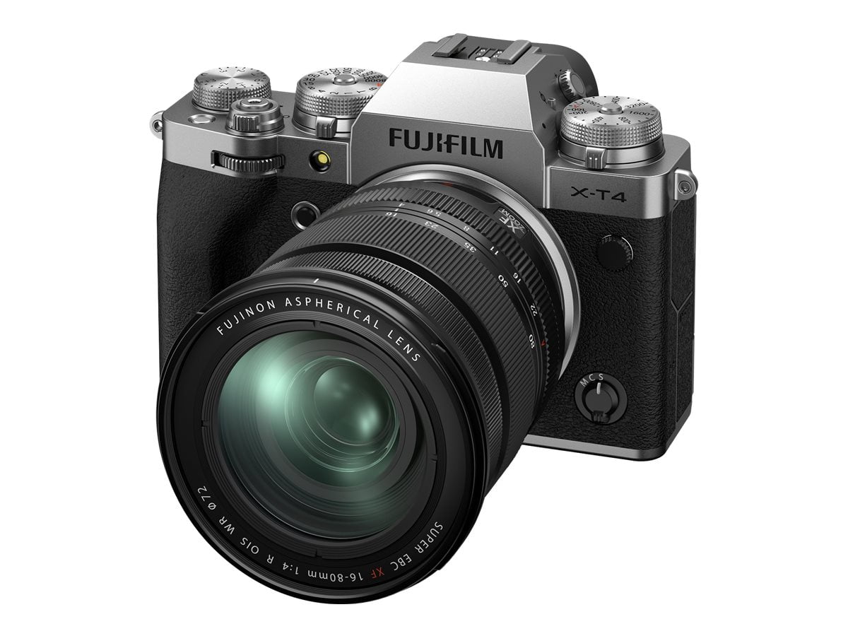 Fujifilm X Series X-T4 - Digital camera - mirrorless - 26.1 MP - APS-C ...