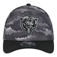thumbnail image 2 of Men's New Era  Black Chicago Bears Camo A-Frame 39THIRTY Flex Hat, 2 of 5