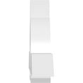 thumbnail image 3 of 60"W x 15"H x 4"D x 4"F, 6/12 Pitch, Ericson Architectural Grade PVC Gable Bracket, 3 of 8