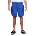 thumbnail image 4 of Men's 6" Elastic Waist Twill Cargo Shorts, Royal Blue, L, 4 of 5