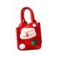 thumbnail image 3 of Bolsa de dulces navideña, bonita y ligera, para guardar galletas y bocadillos. Rojo, 3 of 9