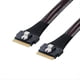 thumbnail image 5 of Cable de Alta Velocidad para Servidor SFF-8654 Slim SAS una PCI-e Slimline SAS 4.0 SFF-8654 8I 74 Pines, Cable de Datos para Matriz de Discos de Servidor Host, 5 of 5