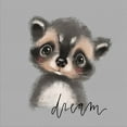 thumbnail image 2 of Great Art Now Dream Raccoon by Valerie Wieners, Framed Wall Art, 14W x 14H, 2 of 3