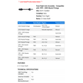 thumbnail image 2 of Front Right Axle Assembly - Compatible with 1999 - 2003 Mazda Protege 2000 2001 2002, 2 of 2